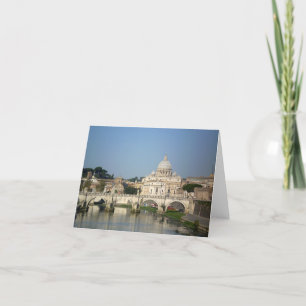 Tarjeta Domingo por la mañana en Roma