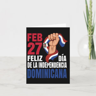 Tarjeta Dominicana - Día de la Independencia Dominicana