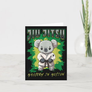 Tarjeta Dominio de JJJ en Movimiento - Grappling Jiu Jitsu
