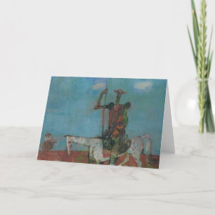 Tarjeta Don Quijote lento Sancho Stanislav Stanek