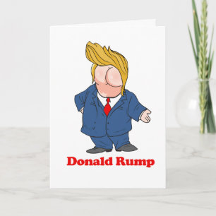 Tarjeta Donald Rump