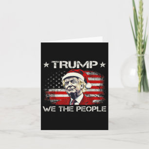 Tarjeta Donald Trump 2025 Nosotros, El Pueblo 4 De Julio E