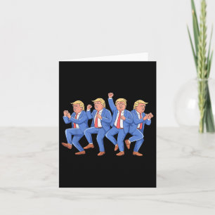 Tarjeta Donald Trump Baila 4 De Julio De Trump 2025