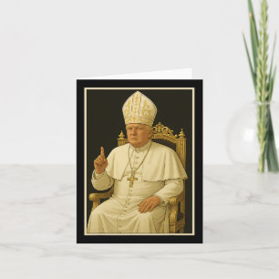 Tarjeta Donald Trump como meme del Vaticano 1