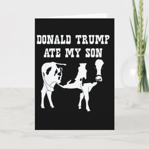 Tarjeta Donald Trump Diseño Estás Despedido Divertido Ex P