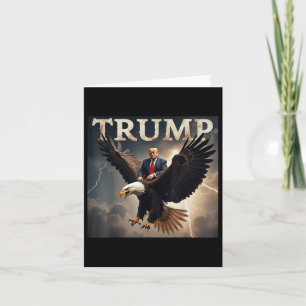 Tarjeta Donald Trump Eagle Presidente Estados Unidos
