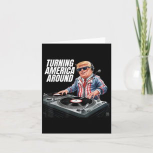 Tarjeta Donald Trump El Dj vuelve a Estados Unidos en torn