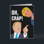 Tarjeta DONALD TRUMP & HILLARY CLINTON FUNNY BIRTHDAY Card<br><div class="desc">¡HALARIOSO TRUMP Y TARJETA DE CUMPLEAÑOS DE HILLARIO!</div>
