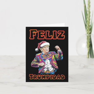 Tarjeta Donald Trump Navidades Feliz Trumpido 1
