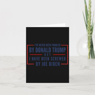 Tarjeta Donald Trump Nunca Lo Fondeó, pero jodió a 2