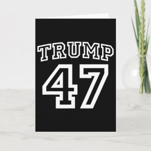 Tarjeta Donald Trump Vance 2024 Elección 47º Presidente Yo