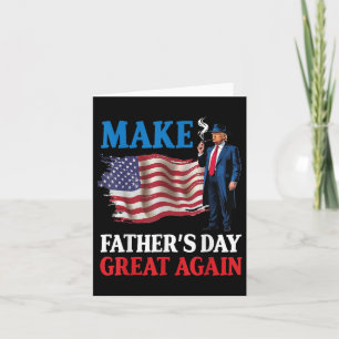Tarjeta Donald Trump vuelve a hacer grande el día de los p