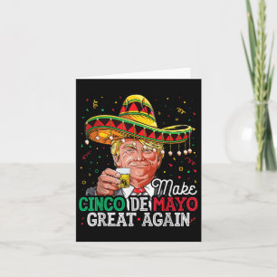 Tarjeta Donald Trump vuelve a hacer que el Cinco De Mayo s