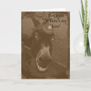 Tarjeta ¿Dónde está mi beso?