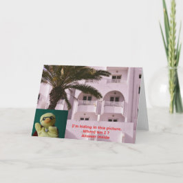 Tarjeta ¿Dónde estoy? #1