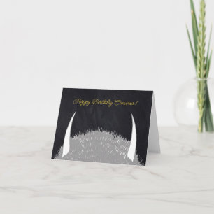 Tarjeta Donde los monstruos salvajes están   Feliz Cumplea