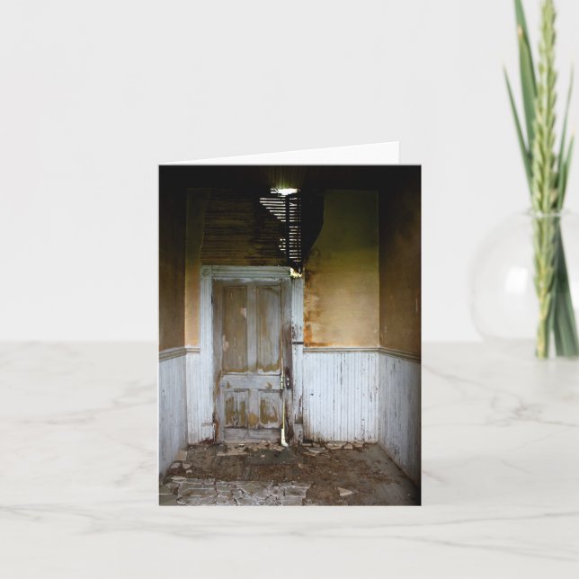 Tarjeta Donde Notecard (Anverso)