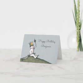 Tarjeta Donde viven las cosas salvajes | Feliz Cumpleaños