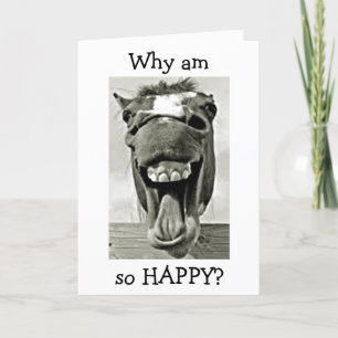 TARJETA DONKEY ES "FELIZ" DE QUE "ERES MI MADRE" EL DÍA DE