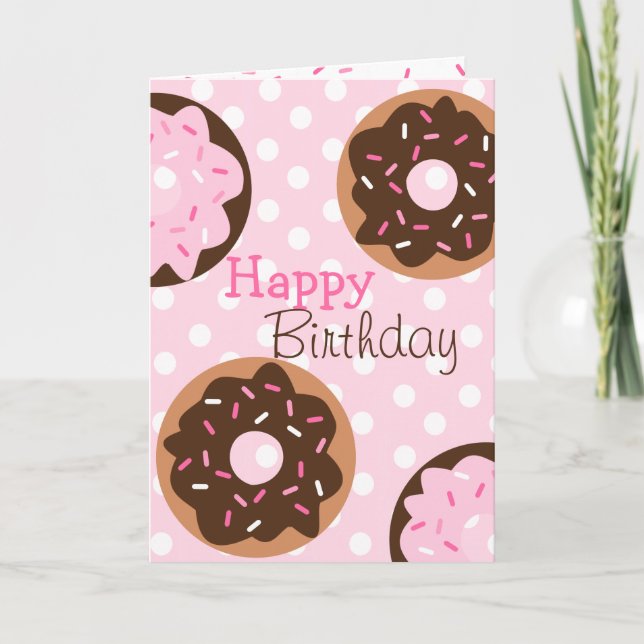 Tarjeta Donut Rosado (Anverso)