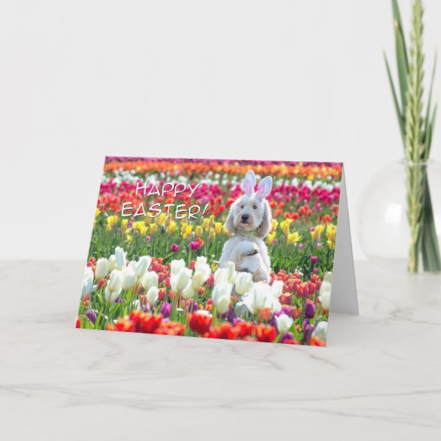 Tarjeta Doodle Happy Easter Card (Anverso)