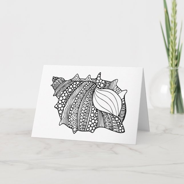 Tarjeta Doodle inspirado (Anverso)