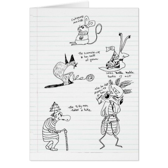 Tarjeta Doodles