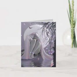 Tarjeta Dormitorio para luz de la luna