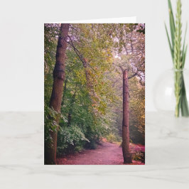 Tarjeta Dos árboles