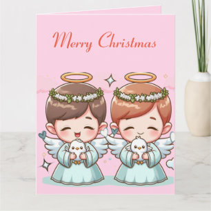Tarjeta Dos Guardianes Celestiales