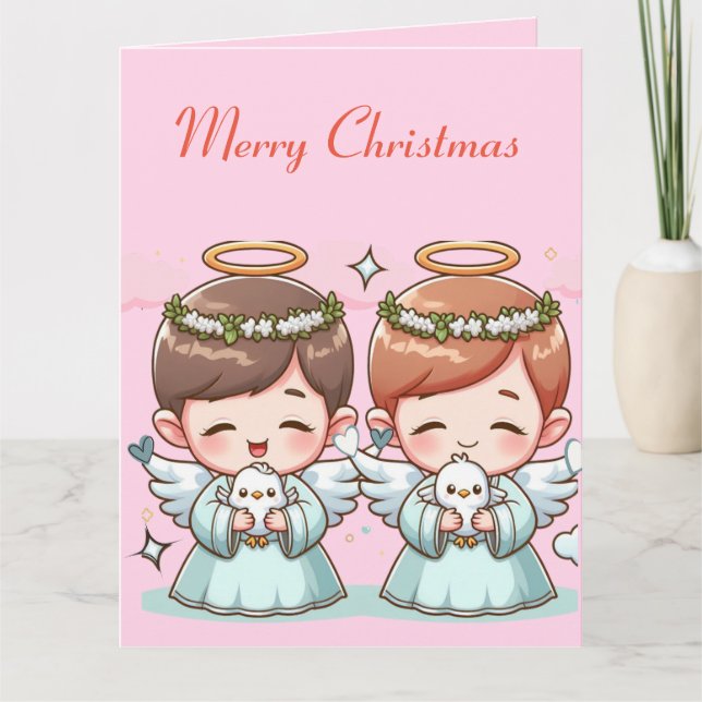 Tarjeta Dos guardias fuertes (Anverso)