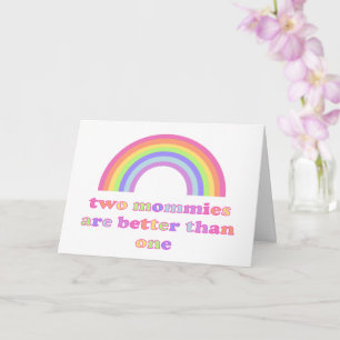 Tarjeta Dos momias son mejores que una - Día de la Madre