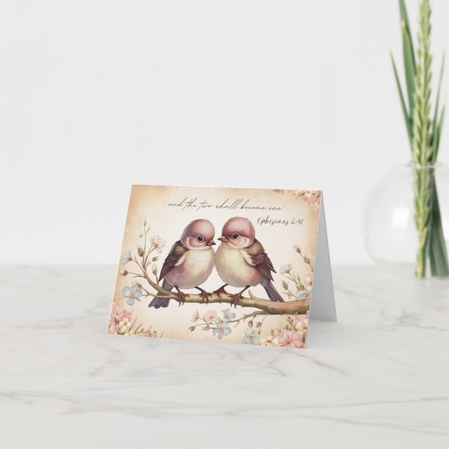 Tarjeta Dos serán uno (Anverso)