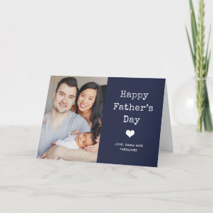 Tarjeta Dos textos de foto y máquina de escribir   Feliz D