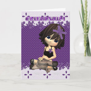 Tarjeta Dottie de la empanada del cutie de Moonies de la