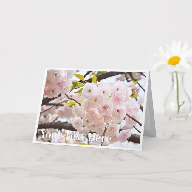 Tarjeta Double Cherry Blossom: Oh-jochin (Planta pequeña)