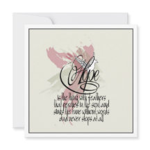 Tarjeta Dove of Hope