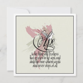 Tarjeta Dove of Hope