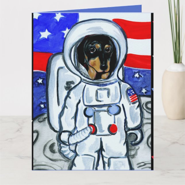 TARJETA DOXIE ASTRONAUTA  (Anverso)