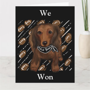 TARJETA DOXIE ROJO DE PELO LARGO