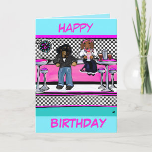 Tarjeta Doxies Rock and Roll