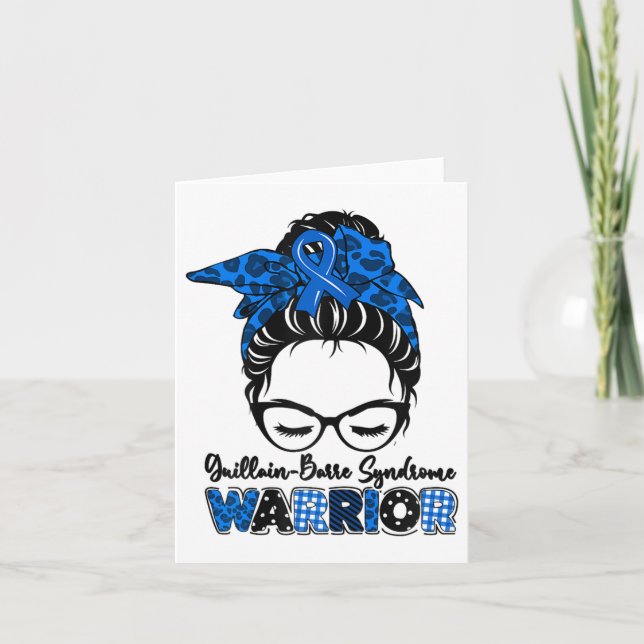 Tarjeta Dpx3 Guillain Barre Syndrome Awareness Month Warri (Anverso)