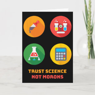 Tarjeta Dr. Anthony Fauci Confía en la Ciencia No en los T