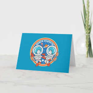 Tarjeta Dr. Seuss   Cadet One Cadet Two Space Explorer