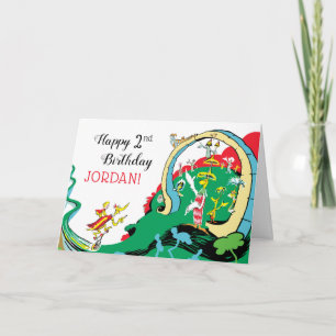 Tarjeta Dr. Seuss   ¡Feliz Cumpleaños Para Ti!