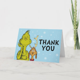 Tarjeta Dr. Seuss Grinch Winthday Birthday Gracias