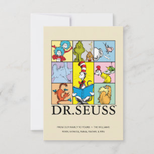 Tarjeta Dr. Seuss   Historietas Gráficas