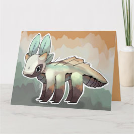 Tarjeta Draakje kaart fantasie 