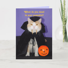 Tarjeta Dracula Kitty