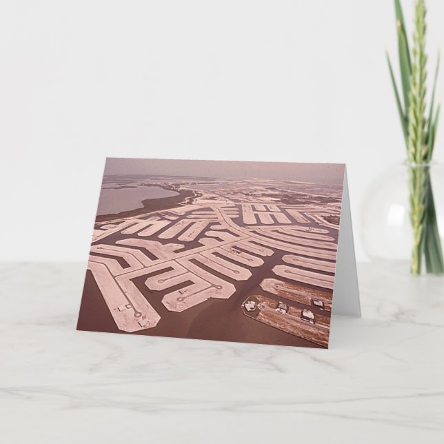 Tarjeta Dragado de la isla, isla de Marco, la Florida, los (Anverso)